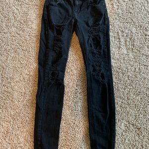 Eunina Mica Jeans - Distressed Black